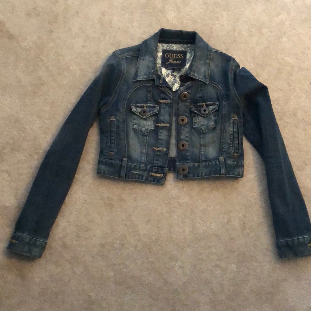 Cropped Denim Jacket